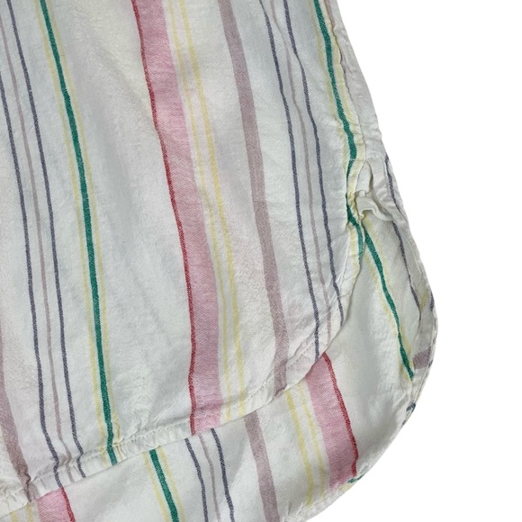 Madewell Multicolor Striped Button Down Shirt - Picture 11 of 13